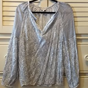 Lucky Brand linen like top